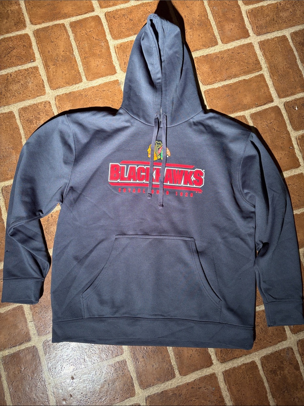 Men’s Gray Blackhawks Hoodie